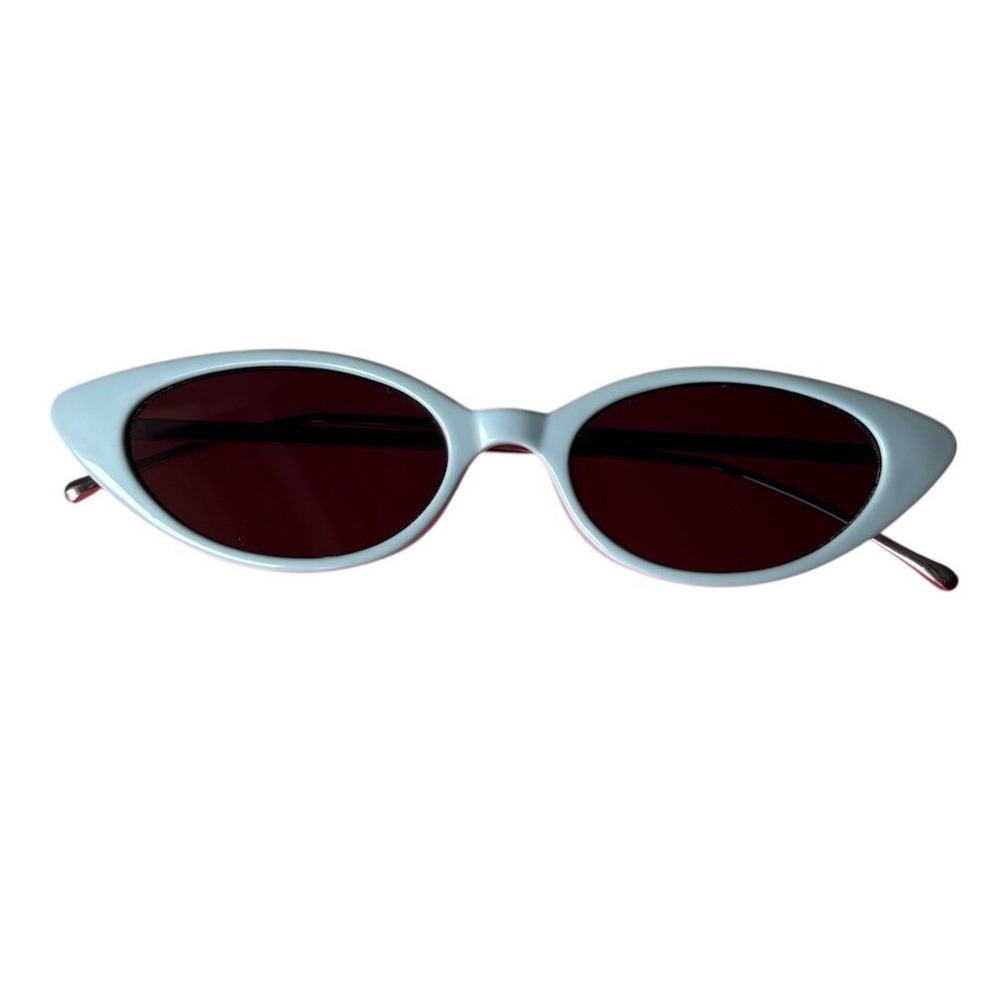 Matt & Nat Fiona Sunglasses Blue Mini Size Cat‎ eye style frame retrocore